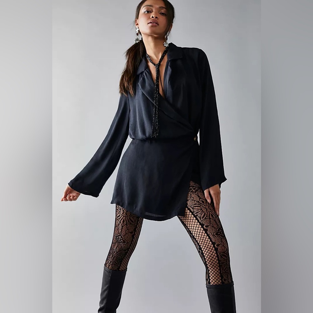 Free People Simone Dress in Black